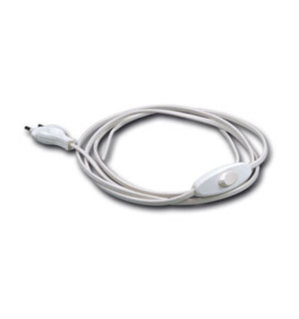 Conector toma de luz a enchufe