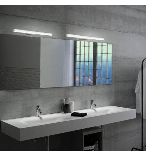 Aplique espejo baño luz led blanca medidas: 30 cm , 50 cm o 80 cm ASTRA