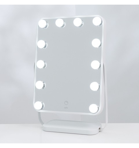 Espejo de Maquillaje con Luz LED | De Sobremesa 48x35 cm