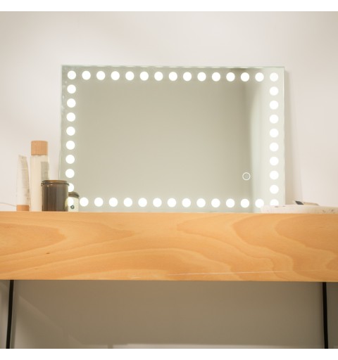 Espejo tocador con cambio de temperatura regulable Atenas Hollywood Espejo tocador con cambio de temperatura regulable Atenas Hollywood