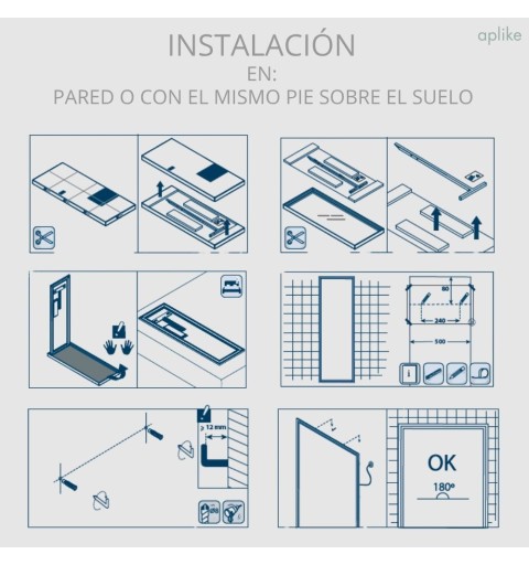 Espejo de pie con luz LED frontal modelo París 160x50cm