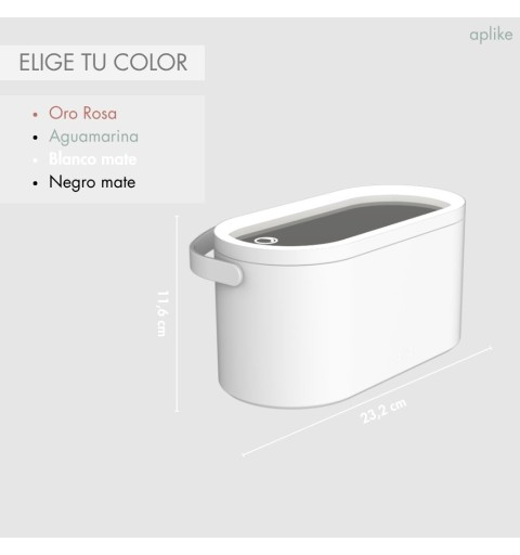 Organizador de Maquillaje con Espejo LED | 4 Colores