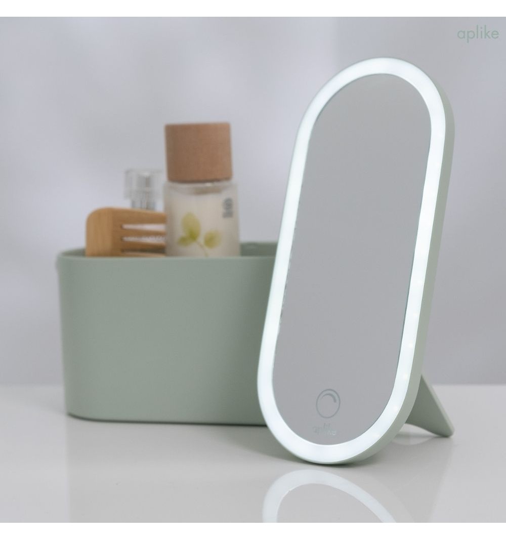 Organizador de Maquillaje con Espejo LED | 4 Colores