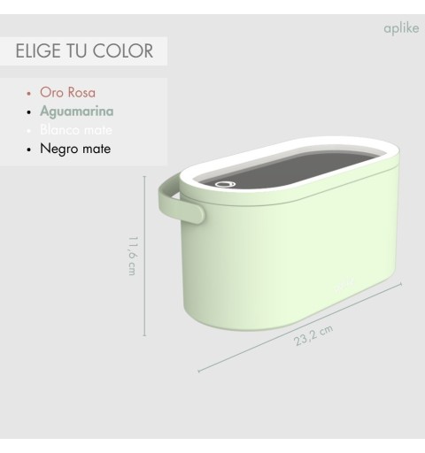 Organizador de Maquillaje con Espejo LED | 4 Colores