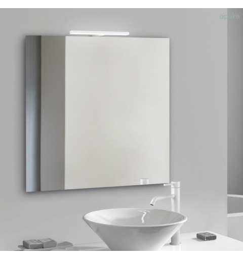 Aplique espejo baño color Blanco con luz led varias medidas PEGASO