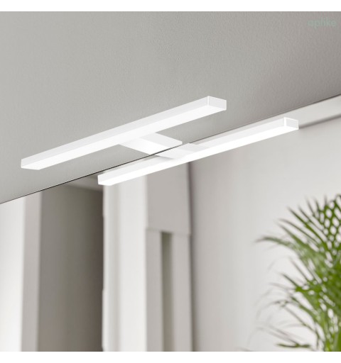 Aplique espejo baño color Blanco con luz led varias medidas PEGASO