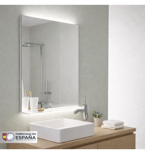 Espejo de baño retroiluminado con luz LED modelo Cala