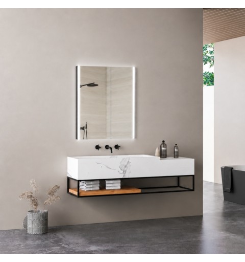 Espejo rectangular con luz led blanca en varias medidas KIOTO
